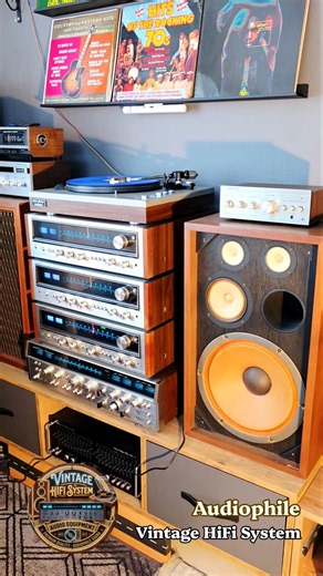 Vintage HiFi System / Audiophile / Premium Quality / High Fidelity #pioneer #reels #sound