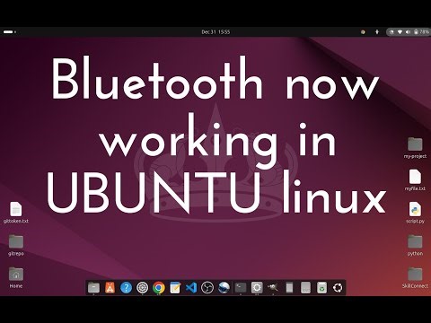 Bluetooth Not Working in Ubuntu Linux