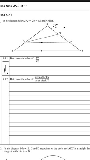 Grade 12 - Math - Prop Theorem Pt.1 #grade12 #grade12math #grade12maths #matric #euclideangeometry