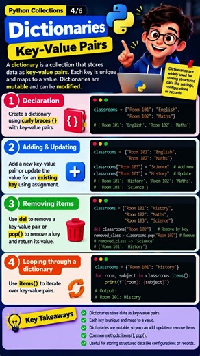 Python Collections Explained 🐍 | Lists, Sets, Dictionaries & Tuples