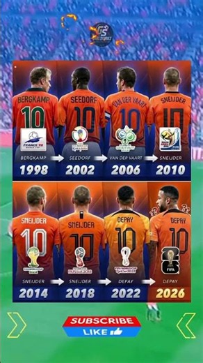 The legacy of the Netherlands national team's best number 10s #football #netherlands #wordcup2026