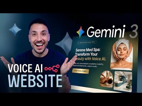 Build & Sell Voice AI Websites to Businesses (Gemini 3 + n8n)