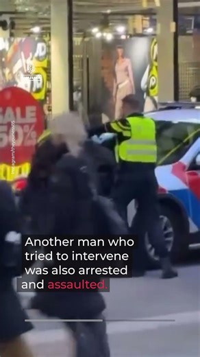 Video emerges of Dutch police assault on two Muslim women | AJ #shorts