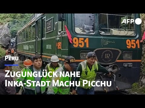 Peru: Ein Toter bei Zugunglück nahe Machu Picchu | AFP