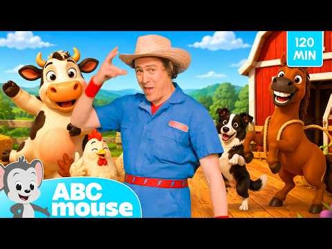 🚜 Farm Fun Brain Break and More!  🎶 | 2-Hour Educational Songs and Stories for Kids | ABCmouse