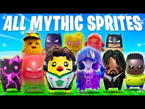 We Raced For MYTHIC SPRITES in Fortnite