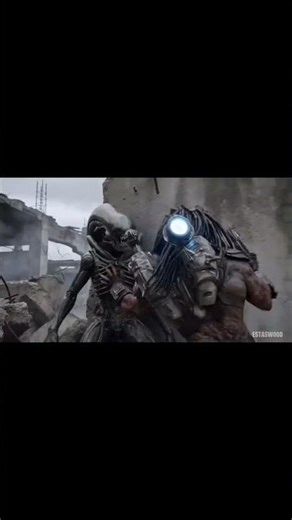 Predator vs Alien (Xenomorph) — I Tested Seedance 2.0 #alien #predator #viral #movie #shorts