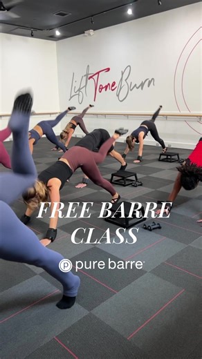 Gentle on your joints, powerful for your body ✨Try a free Pure Barre class and to experience the full-body benefits: ♥️ strengthen all your major muscle groups ♥️ improve flexibility ♥️ build confidence Tap [Get Offer] now to get started today | Pure Barre