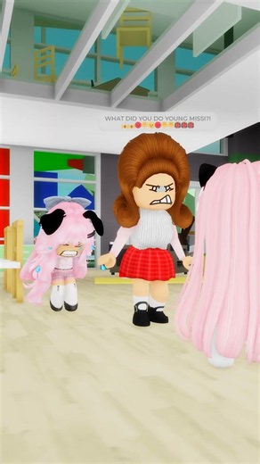 I got written up at daycare!!!😤😭#robloxshorts #roblox
