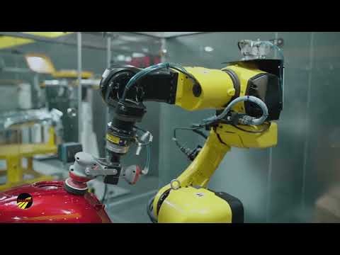 Force Controlled Robotic Polishing - FANUC M10 with 3M Abrasives