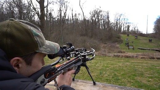 We tested an insanely accurate crossbow - this crossbow shot 3.19-inch groups at 100 yards