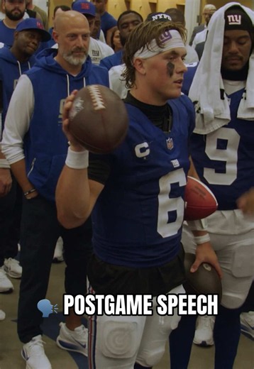 Tonight is who we are! — Giants postgame speech