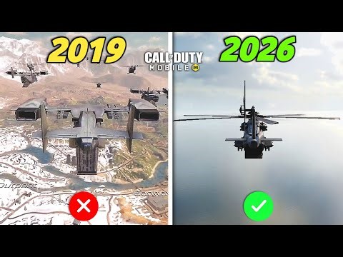 CODM BR Plane Evolution - 2019 To 2026 | Codm BattleRoyale 