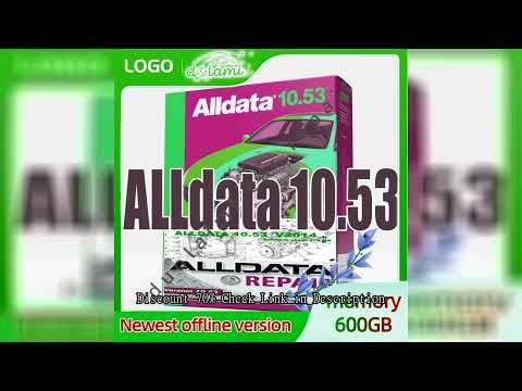 2025 Hot Selling ALLDATA 10.53 usb Automotive Repair Software Car product Diagnostic Tool with Wirin