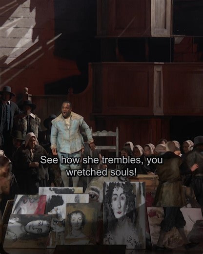 He sings a high F like it’s nothing!🔥 Bellini’s I Puritani has Lawrence Brownlee reaching new heights. Check out this clip where he sings the highest note written for a tenor in the standard repertoire. Don’t miss Brownlee’s incredible performance as Arturo, opposite Lisette Oropesa as Elvira. Marco Armiliato conducts. I Puritani has only two performances remaining through January 18. 🎟️ Buy your tickets at the box office, on the Met Opera app, or on our website: metopera.app.link/IPuritani | 