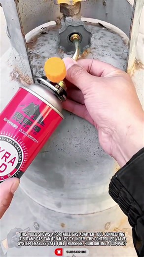 Compact Fuel Transfer Tool to Create Stable Gas Connections