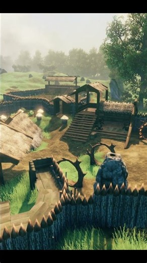 My Favorite Base in Valheim #Valheim #valheimbuilds #valheimbase #valheimbuilding