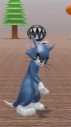 😱 Monster Pacman Eats Dancing Tom! 💥 #pacman #tomandjerry #funny #3danimation