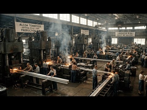 Inside Alcoa Tennessee: How 8,600 Workers Extruded 62M Pounds Monthly — Built 18,400 Liberators