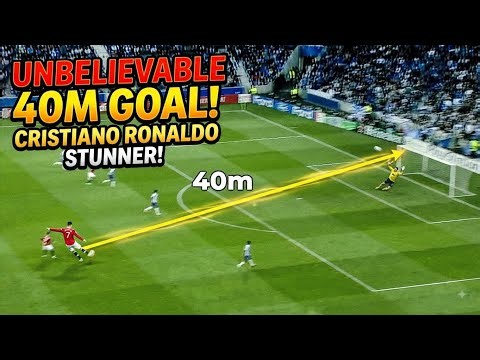 Ronaldo’s Unbelievable Long-Range Goals | Pure Power from Distance!