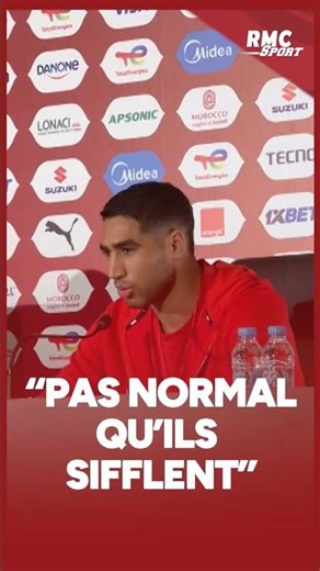Maroc : "Ce n'est pas normal qu'ils sifflent", le message très cash d'Hakimi aux supporters