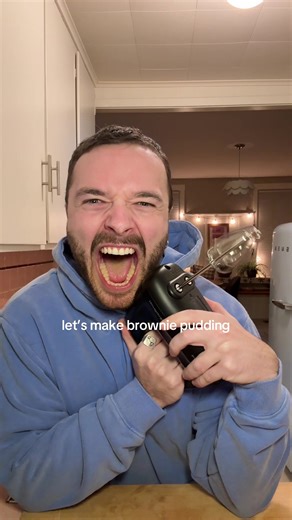 making ina garten’s brownie pudding 👁️🫦👁️ | pudding