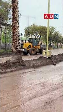 Así luce la "Zona Cero" del aluvión que afectó a Las Condes