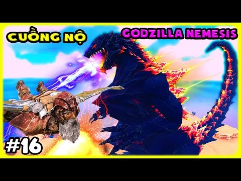 ARK MOD KAIJU NEW #16 SỨC MẠNH CUỒNG NỘ CỦA GODZILLA NEMESIS QUÁ BÁ ĐẠO - TÝ TIỀN TỈ