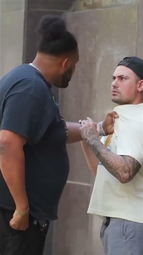 BIG BOY Didn't Like My Gang Sings 😂😂 #funny #prank