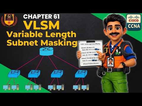 Is VLSM Hard to Learn? Find Out Now! | Variable Length Subnet Masking | CCNA 200-301