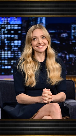 #AmandaSeyfried and #MichaelBJordan go way back 🥹 #FallonTonight | The Tonight Show Starring Jimmy Fallon