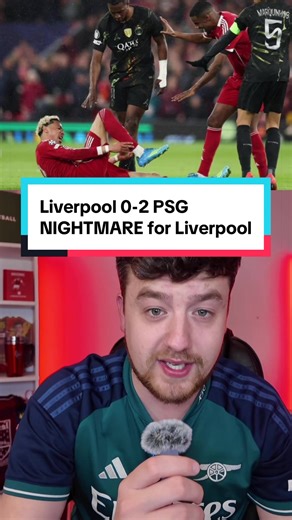 Liverpool 0-2 PSG NIGHTMARE for Liverpool as Dembele scores twice to send PSG to the Champions League semi final, Hugo Ekitike was stretchered off whilst Mac Allister had a penalty overturned by VAR #liverpoolfc #lfc #psg #ucl #rorytalksfootball