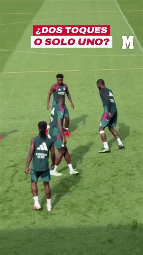 Necesitamos al VAR en este rondo del entrenamiento del Real Madrid I MARCA