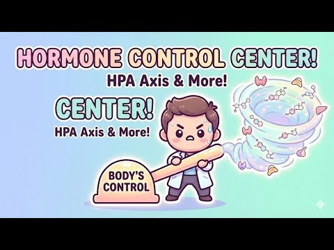 NMAT Biology 5: Endocrine - The Secret Language of Your Body: How this Controls EVERYTHING!