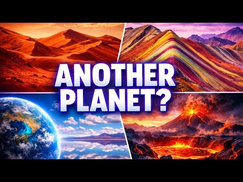 Top 10 Countries That Look Like Another Planet #planet