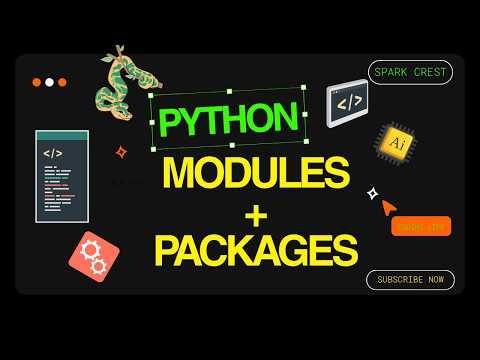 Python Modules and Packages | modules Usage & Practical Examples 1/2