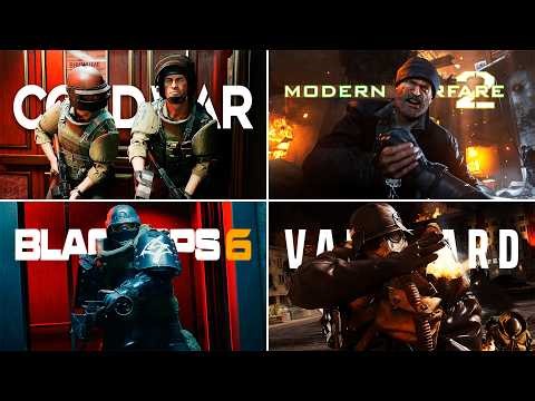 All Epic Slow Motion Moments in Call of Duty Games