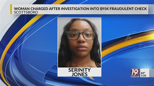 Woman Charged in Investigation into $95K Fraudulent Check | April 14, 2026 | News 19 at 5:00