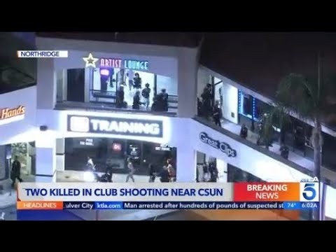 Police say 2 shot dead at club near California State, Northridge