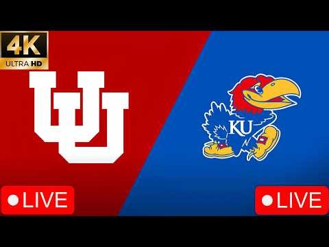 Utah vs Kansas LIVE | NCAAF Week 6 | College Football LIVE | Oct 10, 2026