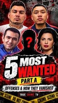 🚨 FBI'S 10 MOST WANTED FUGITIVES — PART A! 😳 5 PEOPLE STILL ON THE RUN… WHERE DID THEY GO?