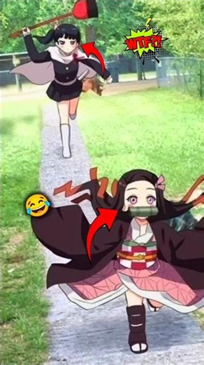 What happened if Tanjiro family all members become Demon #remix #demonslayer #tanjiro