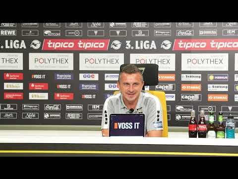 Pressekonferenz vor Würzburger Kickers - Alemannia Aachen