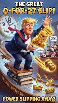 Eight (8) days out and another loss for Trump #trump #politics #news #2026midterms #doj