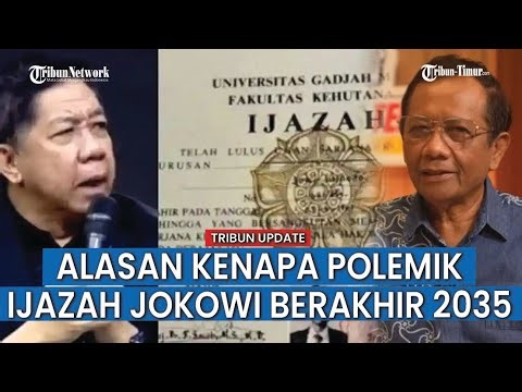 Mahfud MD and Effendi Gazali Agree That the Jokowi Diploma Controversy Will Only End in Another D...