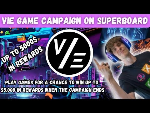 Vie.Game Campaign on Superboard: Play Games, Win Crypto!!