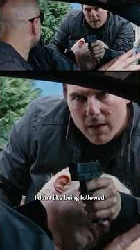 Reacher doesn't like beeing followed