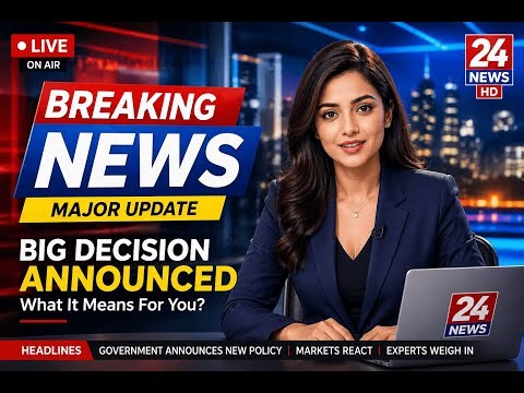 24/7 LIVE News: Major Announcement Just Dropped | Watch Now