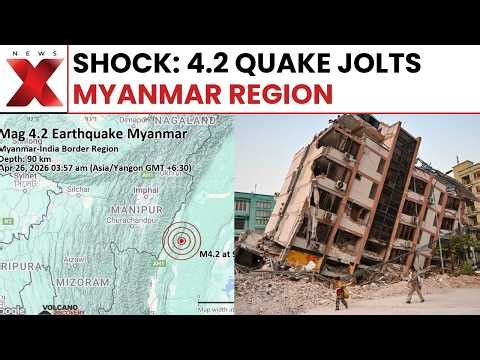Myanmar Hit By 4.2 Magnitude Earthquake At 90 Km Depth NCS Confirms Report