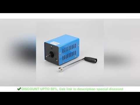 20W Multi-function Portable Manual Crank Generator USB Charging Hand Crank Generator Emergency